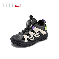 ELLE kids 儿童运动鞋加绒保暖棉鞋冬季新款男童鞋子防滑女童冬鞋