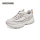 SKECHERS 斯凯奇 经典老爹鞋女复古低帮熊猫鞋8730079 自然色/NAT 37