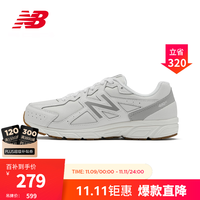 new balance NB官方23新款女鞋秋季480系列复古运动休闲鞋 白色 W480RG5 37(脚长23.5cm)