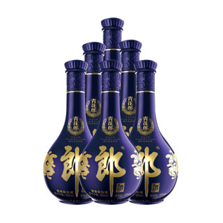 LANGJIU 郎酒 青花郎53度酱香型白酒500ml*6瓶