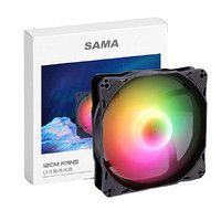 SAMA 先马 SF910 ARGB 120mm 机箱散热风扇 单个装