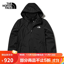 THE NORTH FACE 北面 冲锋衣经典户外单层防风硬壳外套透气夹克 JK3 XXL/185