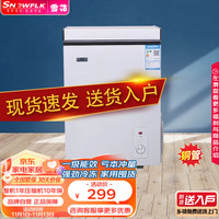 SNOWBEER 雪花 SNOWFLK)家用冰柜小型冷柜冷藏冷冻转换冰柜迷你卧式保鲜柜节能低音省电柜 BC/BD-38L118