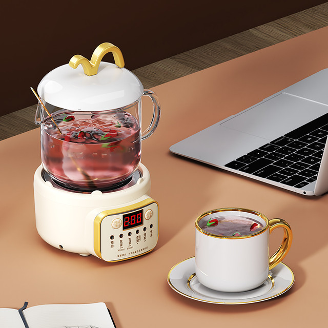 艾苏恩 电陶炉 煮茶器 机械底座+650ml玻璃杯