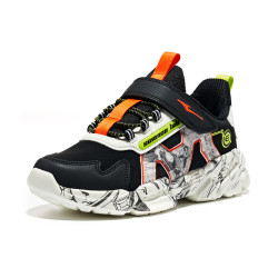 erke鸿星尔克炫酷机甲图案中大童儿童运动鞋休闲鞋秋冬男童鞋儿童鞋子