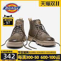 Dickies 帝客 马丁靴男款冬季棉鞋加绒工装靴高帮男士雪地靴子中帮男鞋