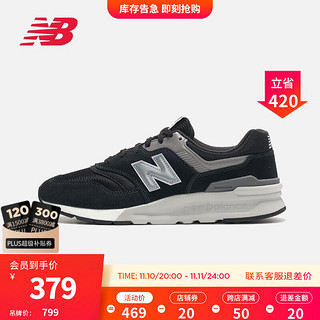 new balance 997H系列 中性休闲运动鞋 CM997HCC 黑色 43