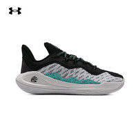 安德玛（UNDERARMOUR）秋冬库里Curry 11青少年运动篮球鞋3026619 白色101 35.5