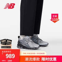 NEW BALANCE NB23男鞋女鞋1906R系列透气复古运动老爹鞋 灰色/黑色 M1906RHA 42(脚长26.5cm)