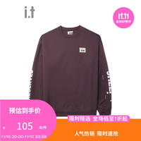 izzue 伊苏 it 款宽松圆领卫衣简约时尚套头衫IZSWU01L