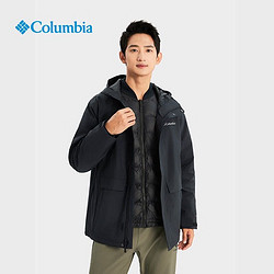 Columbia 哥伦比亚 情侣三合一防水冲锋衣 WE9252+长袖