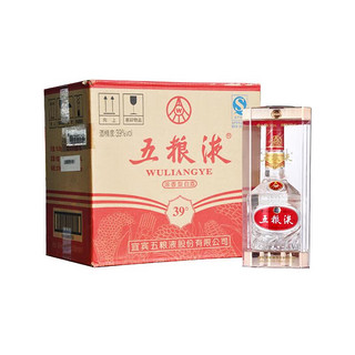 WULIANGYE 五粮液 39%vol 浓香型白酒 500ml*6瓶 整箱装