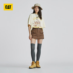 CAT 卡特彼勒 88vip:升级款CAT卡特23秋新款男女同款经典大黄靴防泼溅户外工装靴