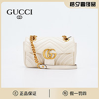 GUCCI 古驰 95新 GUCCI/古驰 马蒙22包 白色 /BG22000008