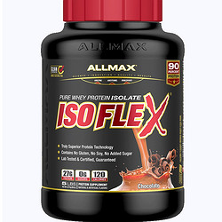 ALLMAX 90%分离乳清蛋白质粉 5磅 巧克力