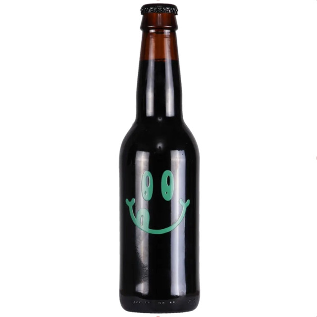 每天认识一款酒：Omnipollo 欧米尼帕罗 笑脸11%vol 帝国世涛啤酒 330ml 单瓶装