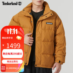 timberland添柏岚外套男秋冬新款户外徒步旅行防寒防泼水保暖羽绒服