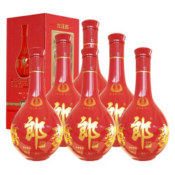 langjiu郎酒53度郎酒红花郎10四代500ml6整箱装酱香型白酒