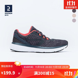 decathlon迪卡侬运动鞋女轻便网面软底休闲鞋透气户外减震运动鞋runs