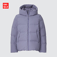 抖音超值购：UNIQLO 优衣库 女装 天衣无缝 无缝羽绒连帽外套(加厚款)455451 440950