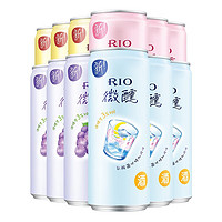 RIO 锐澳 微醺鸡尾酒 330ml*12罐（百香果3白桃3葡萄3乳酸菌3）