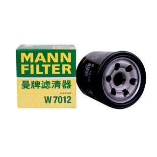 曼牌滤清器 MANN 曼牌 W7012 机油滤芯清器 新英朗