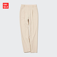 抖音超值购：UNIQLO 优衣库 女装 HEATTECH打褶长裤(束口保暖 秋冬新品) 450624