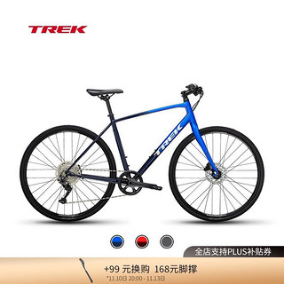 TREK 崔克 城市自行车 FX 3 碳纤维前叉油压碟刹通勤700C平把公路车