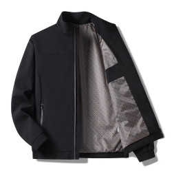 【省210元】罗蒙男外套_romon 罗蒙 2023春秋男士夹克中老年爸爸薄款