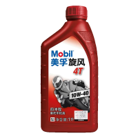 Mobil 美孚 万能 4T 20W-40 SF级 全合成机油 摩托车油 1L