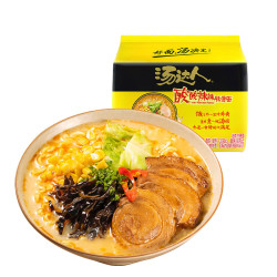 统一方便食品_Uni-President 统一 方便面 汤达人 酸酸辣辣豚骨味方便面 五连包 130g*5袋装多少钱-什么值得买
