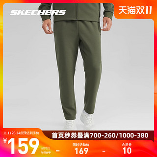 SKECHERS 斯凯奇 2023冬季新款男子针织休闲裤运动卫裤柔软舒适简约