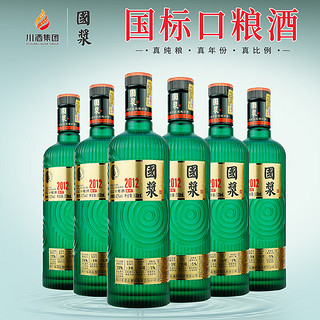 蜀传 国浆酒 2012 川酒集团出品 浓香型白酒 绿瓶 42度 500ml 整箱装