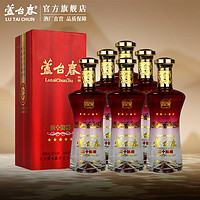 芦台春 红五星三十陈酿浓香型白酒52度500ml*6瓶 整箱装 (内含礼品袋)