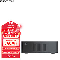 ROTEL 路遥 RB-1552MKII 音响 音箱 hifi高保真 后级功放 立体声后置功率放大器 130W/声道 平衡输入 黑色