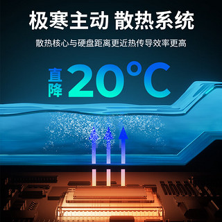 ORICO 奥睿科 M.2/NVMe硬盘盒 USB3.2转TypeC接口 20Gbps速率-蓝TCM2-G20