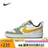 NIKE 耐克 滔搏运动） 耐克男大童NIKE COURT BOROUGH LOW 2 (GS)复刻鞋 FV3648-171 36