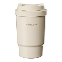 LOCK&LOCK 乐扣乐扣 遇见元气保温杯水杯 陶瓷内胆316不锈钢咖啡杯