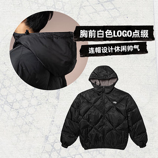 VANS范斯 男女羽绒夹克外套温暖有型冬季街头 黑色 S含绒量:226g