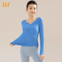 361°运动服女长袖上衣瑜伽服春秋跑步训练服修身速干瑜伽服