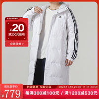 阿迪达斯 adidas男装 保暖时尚运动服长款羽绒服外套 IT8713 XL