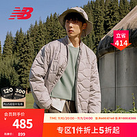 NEW BALANCE NB23男女同款早秋潮流百搭运动夹棉外套 TAG AMJ33342 XL