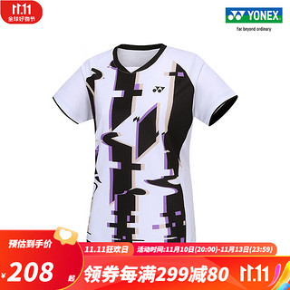 YONEX/尤尼克斯 110373BCR/210373BCR 23FW比赛系列 运动T恤yy 210373BCR 黑色（女款） M