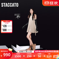 思加图【杨幂同款】火星电音马丁靴厚底短靴女靴ESE02DD3 火星咖(单里) 39