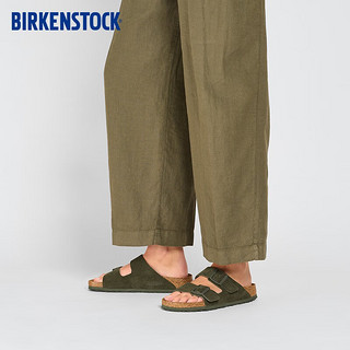 BIRKENSTOCK软木拖鞋舒适百搭男女同款双扣拖鞋Arizona系列 绿色常规版1025657 40