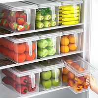 AMINNO 艾美诺 冰箱收纳盒食品级保鲜盒厨房蔬菜水果专用鸡蛋盒冷冻密封储物盒 6L大号特厚