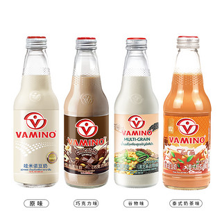 88VIP：VAMINO 哇米诺 泰国进口哇米诺豆奶植物蛋白饮品300ml*24瓶4口味组合套装早餐奶