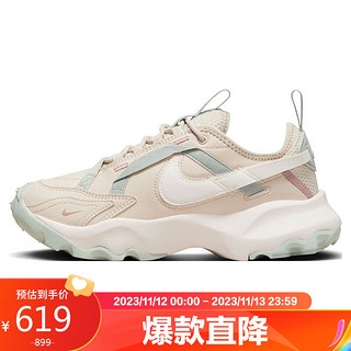 NIKE 耐克 运动休闲鞋女老爹鞋TC 7900运动鞋秋冬DD9682-102灰褐39