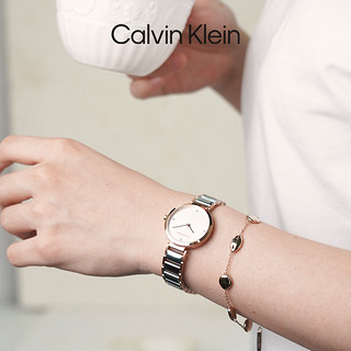 CalvinKleinCK永恒系列小闪钻石英手表女表