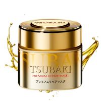 TSUBAKI 丝蓓绮 日本进口丝蓓绮0秒发膜金色修护干枯烫染受损顺滑滋润180g 1件装
